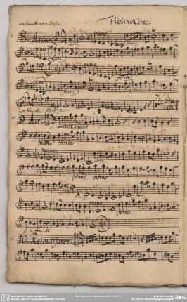 8. Fasch, Suiten, g-Moll <Aria>