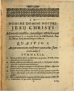 Quaestiones Difficiliores Ex Diversis Jvris Utriusq[ue] Et Feudalis Partibus Nec Non Bavariae Constitutiones Desumptae, Et Conformiter Ad Priores Resolvtae