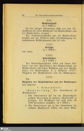 [XXIII. Schriftführer]