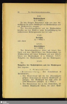 [XXIII. Schriftführer]