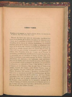 Libros varios