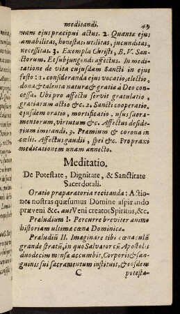 49-60, Praxis eadem exemplo declarata in meditatione ...