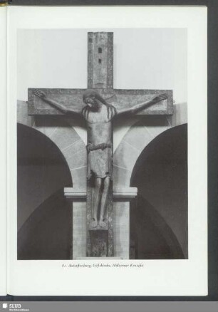 Aschaffenburg, Stiftskirche, Hölzerner Kruzifix