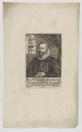 Bildnis des Johann Müller