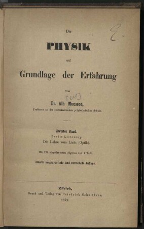 2,2: Physik des Aethers