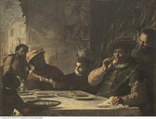 Das Bankett des reichen Prassers