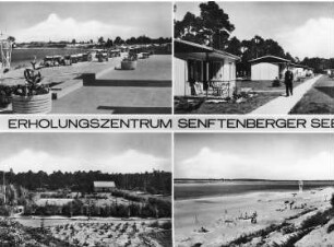 Senftenberg-Großkoschen. "Erholungszentrum Senftenberger See", Ansichtskarte, Verlag Bild und Heimat, Fotos: Darr, Reichenbach (Vogtl.)