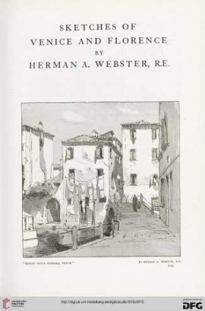 66: Sketches of Venice and Florence