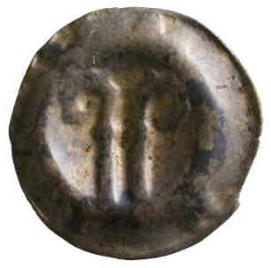 Münze, Hohlpfennig, nach 1350