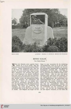 30: Benno Elkan