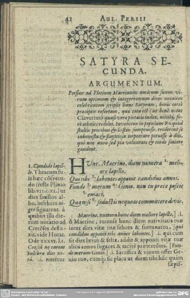 Satyra Secunda