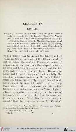 Chapter IX: 1498-1499