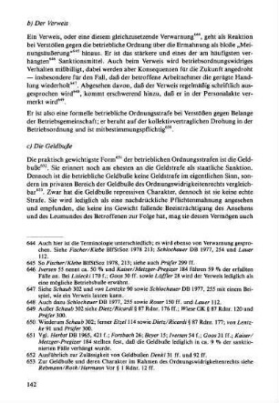 c) Die Geldbuße