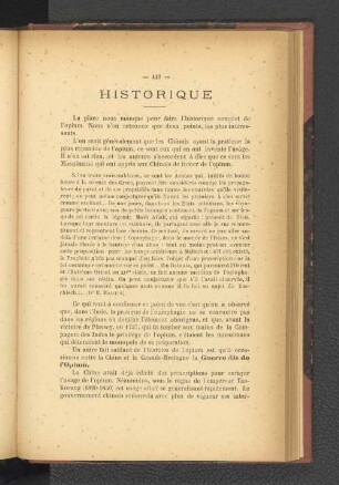 Historique.