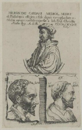 Bildnisse des Hieronymus Cardanus