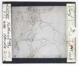 Albrecht Dürer: Falkner zu Pferde