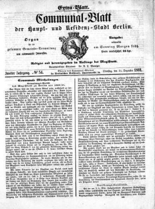 1861,54: No. 54, 31. Dezember 1861