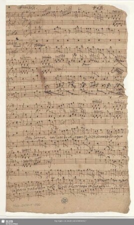 Artaserse. Excerpts - Mus.2477-F-500 : S, strings, bc