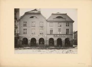 3-geschossige Wohn- und Geschäftshausreihe, Heilsberg: Ansicht