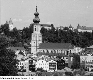 Burghausen. Pfarrkirche St. Jakob