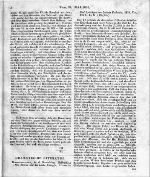 Bechstein, L.: Des Hasses und der Liebe Kämpfe. Drama in fünf Aufzügen. Hildburghausen: Kesselring 1835