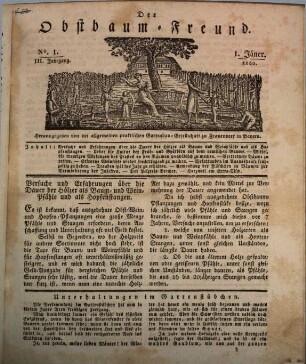 Der Obstbaum-Freund. 3, 3. 1830