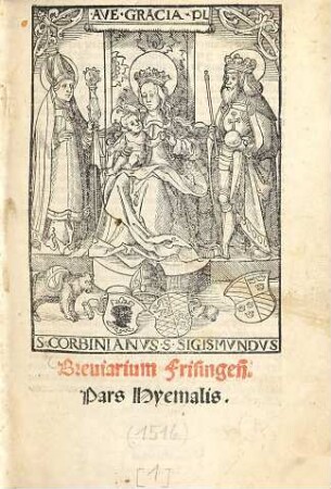 [Breviarium Frisingense], 1.. Pars Hyemalis