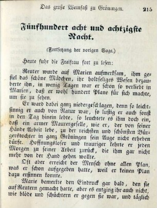 Fünfhundert acht und achtzigste Nacht