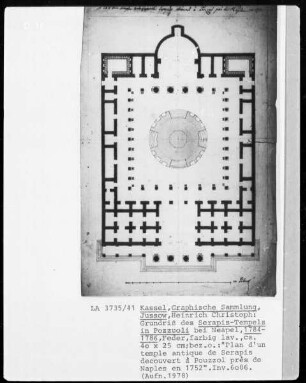 Serapis-Tempel in Pozzuoli bei Neapel
