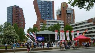 Klaipeda: Stadtansicht von der Tiltu gatve