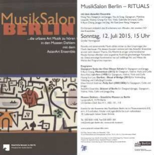 Archiv Musiksalon Berlin 2015