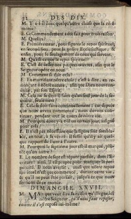 Dimanche XXVII. - Dimanche LV.