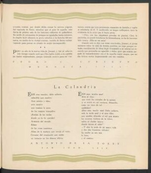 La Calandria