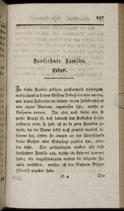 Funfzehnte Familie. Ephori.