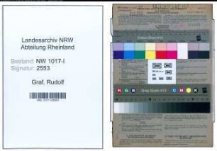 Entnazifizierung Rudolf Graf , geb. 06.08.1899 (Heizungsmonteur)