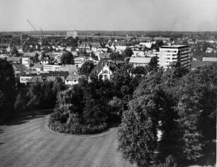 Eine Parkanlage in Hamburg