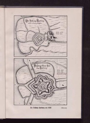 Die Festung Harburg um 1650