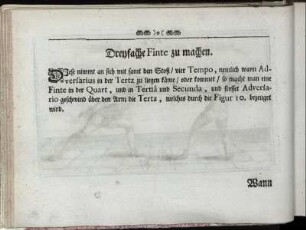 Dreyfache Finte zu machen. [inkl. Abbildung]