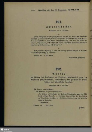 [Nr. 291-295]