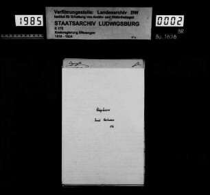 Bürgerrechtsverhältnisse zu Übrigshausen