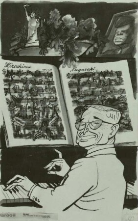 Aus dem Zyklus: "Wie sie heucheln" (5 Blatt)