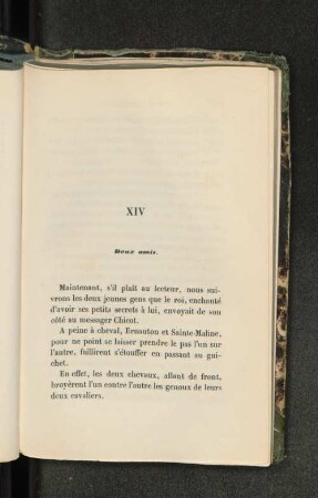 XIV Deux amis.