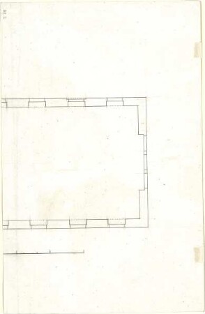 Speeth, Peter; Gebäude - Teilgrundriss