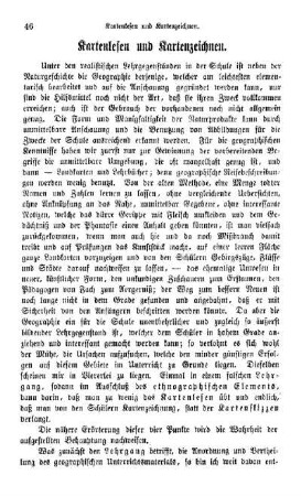 Kartenlesen und Kartenzeichnen