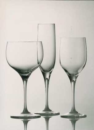 Trinkglasserie "Blanc de Blanc" von Michael Boehm