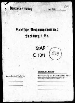 Holzeinschlag und Holzaufbereitung (Holzmeßanweisungen, Arbeitsgeräte)