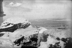 Aussichtspunkt mit Blick nach Reitzenhain