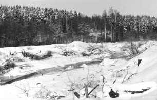 Wilsdruff-Helbigsdorf. Altes Flußbett der Triebisch
