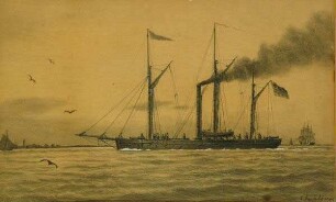 Schleswig-Holsteinisches Kanonenboot "Von der Tann"