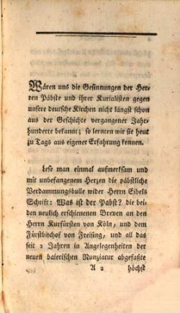 Entwurf eines Geistlichen Staats- und Privat-Rechtes für das katholische Deutschland : ganz den heutigen Umständen angemessen, nebst einer sehr interessanten Urkunde aus der Lebensgeschichte des heiligen Pabstes Hildebrand als einem Nachtrage zum neulichen deutschen erzbischöflichen Embser Kongresse. Dem Kaiser und Pabste, den Landesfürsten und Bischöfen, päpstlichen Nunzien und Jesuiten und besonders allen öffentlichen Lehrern und Schülern des Kirchenrechtes gewidmet